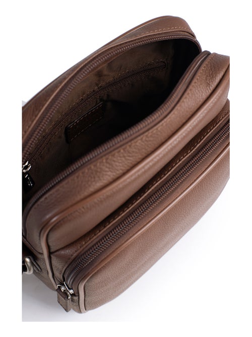 Bolsa - cuero confort hexagona - Kiabi