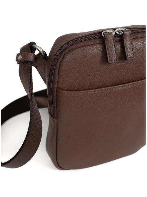 Bolsa - cuero confort hexagona - Kiabi
