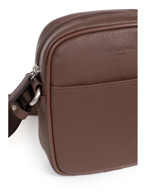 Bolsa - cuero confort hexagona - Kiabi