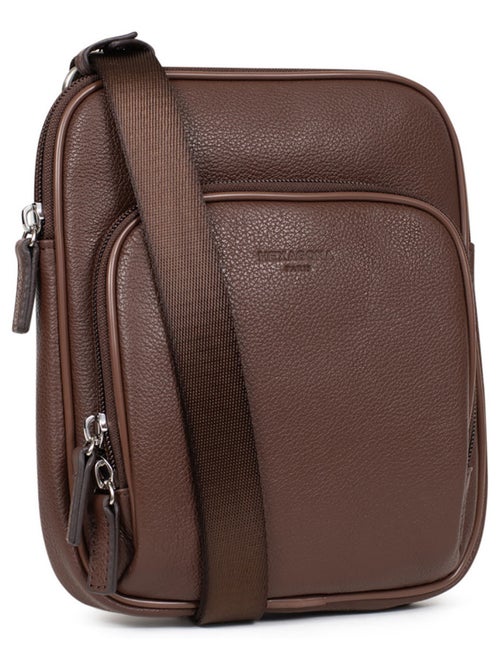 Bolsa - cuero confort hexagona - Kiabi