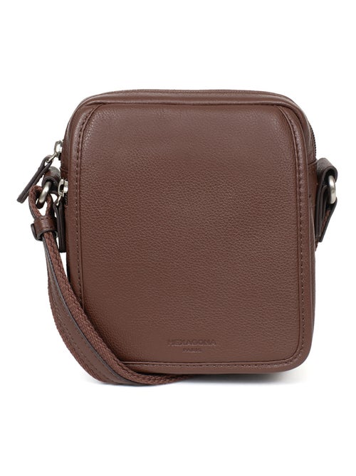Bolsa - cuero confort hexagona - Kiabi