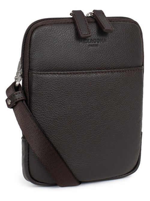 Bolsa - cuero confort hexagona - Kiabi