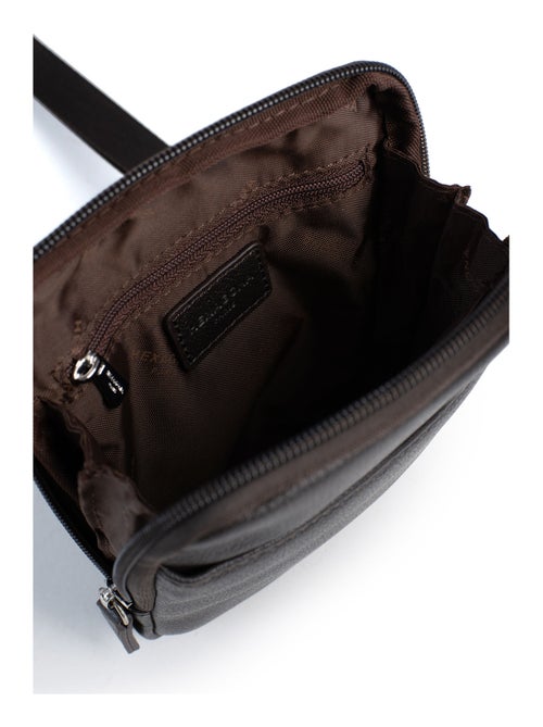 Bolsa - cuero confort hexagona - Kiabi
