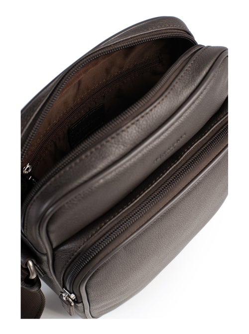 Bolsa - cuero confort hexagona - Kiabi