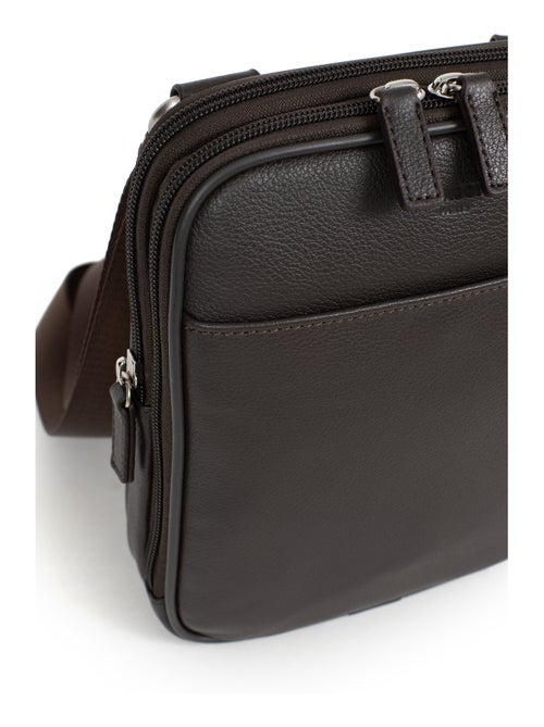 Bolsa - cuero confort hexagona - Kiabi