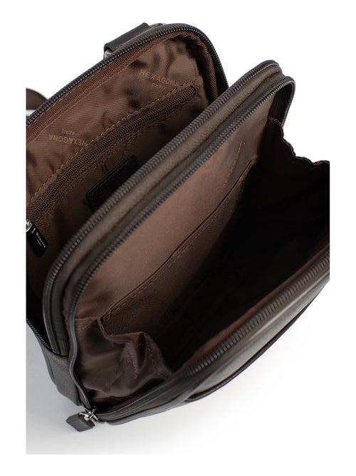 Bolsa - cuero confort hexagona - Kiabi