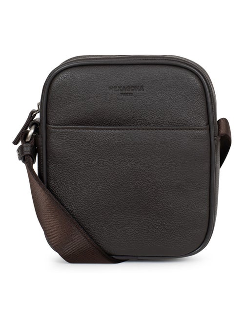 Bolsa - cuero confort hexagona - Kiabi