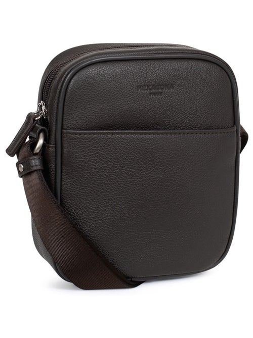Bolsa - cuero confort hexagona - Kiabi