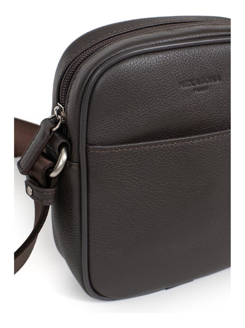 Bolsa - cuero confort hexagona - Kiabi