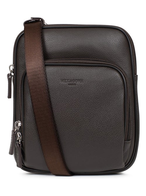 Bolsa - cuero confort hexagona - Kiabi