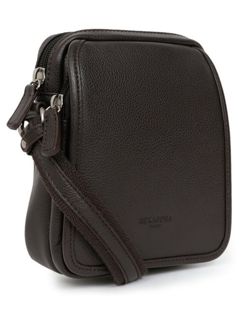 Bolsa - cuero confort hexagona - Kiabi