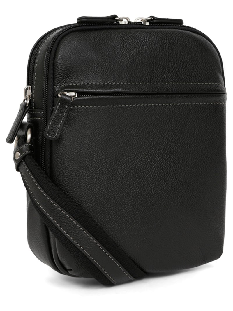 Bolsa - cuero confort hexagona Negro - Kiabi
