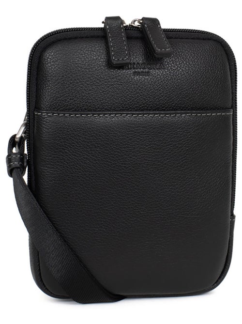 Bolsa - cuero confort hexagona - Kiabi