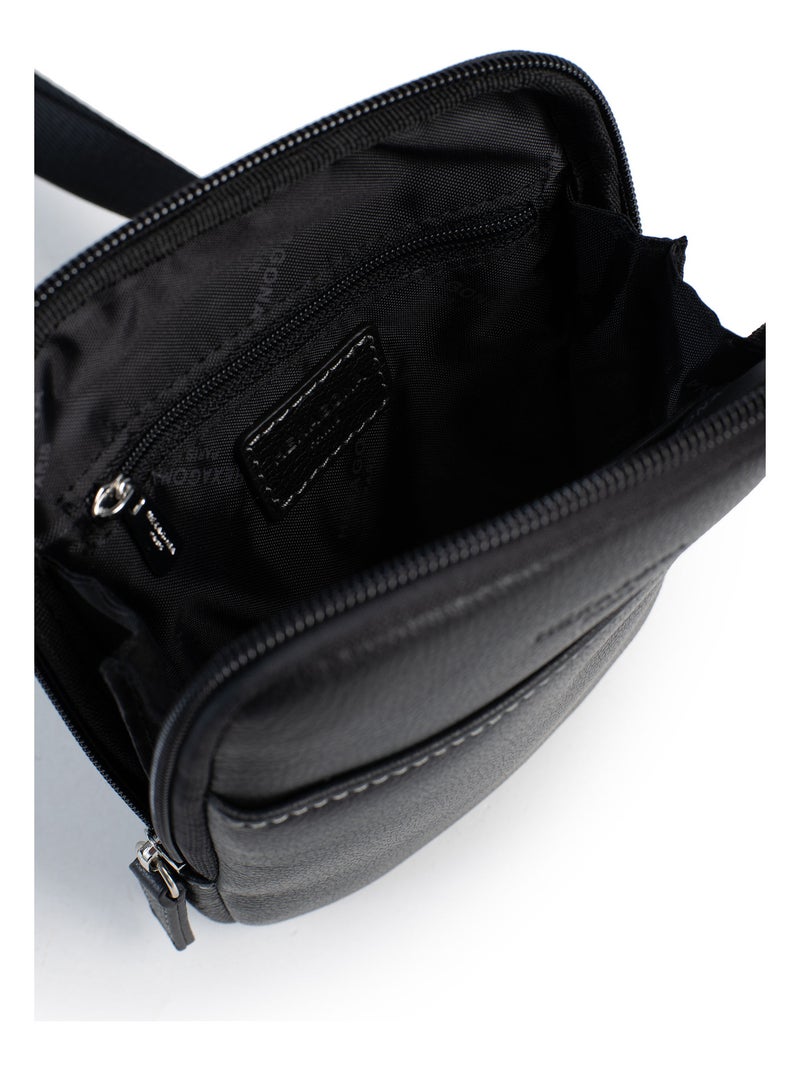 Bolsa - cuero confort hexagona Negro - Kiabi