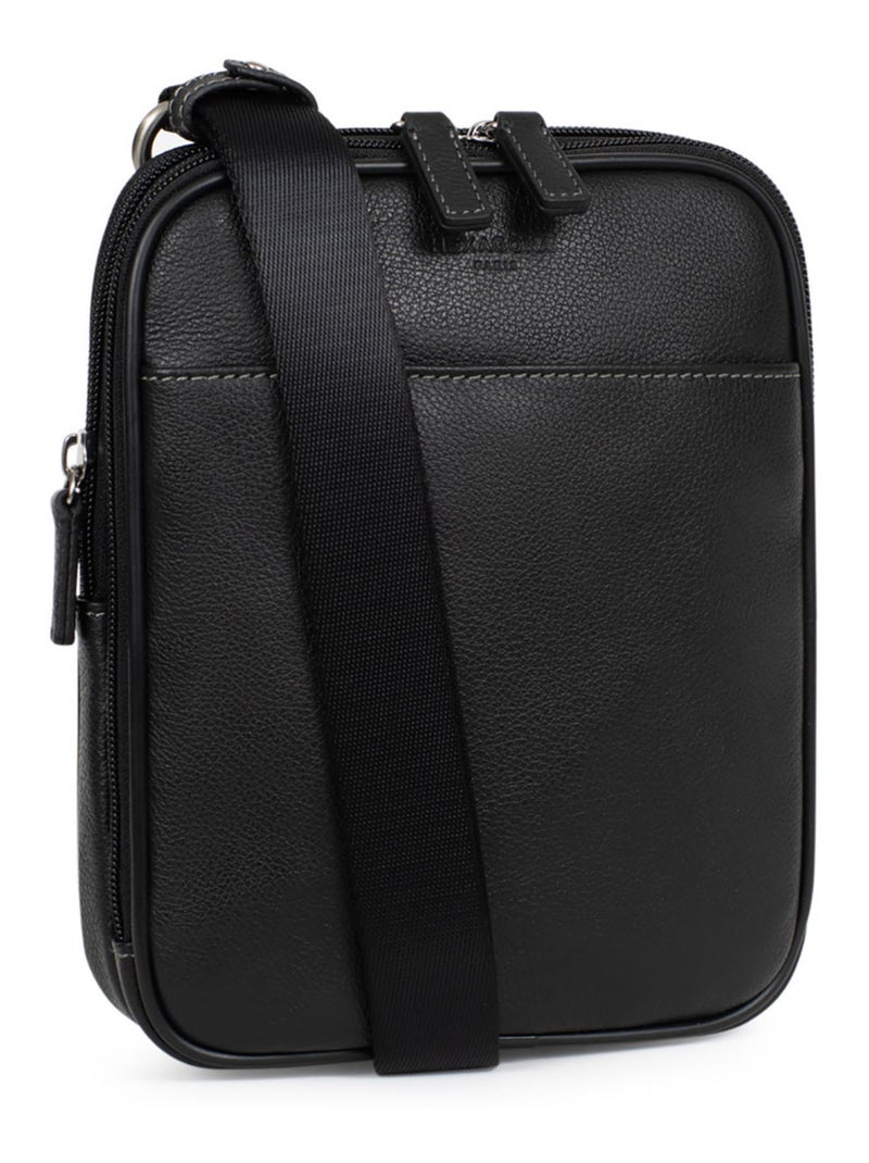 Bolsa - cuero confort hexagona Negro - Kiabi