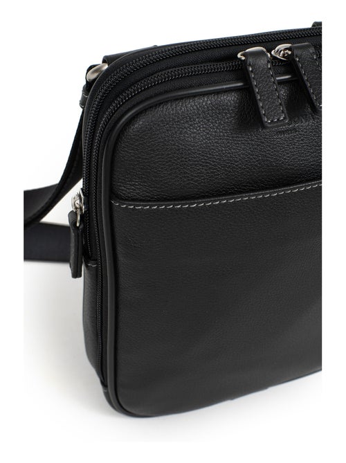 Bolsa - cuero confort hexagona - Kiabi