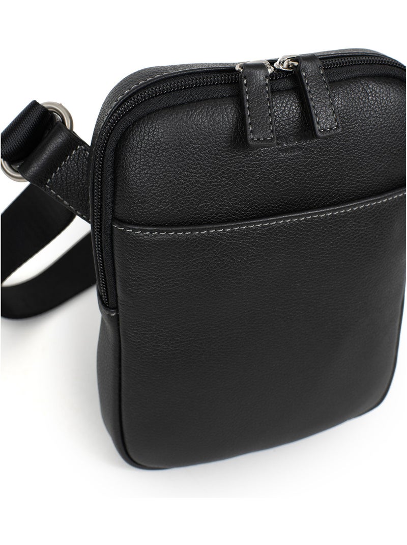 Bolsa - cuero confort hexagona Negro - Kiabi