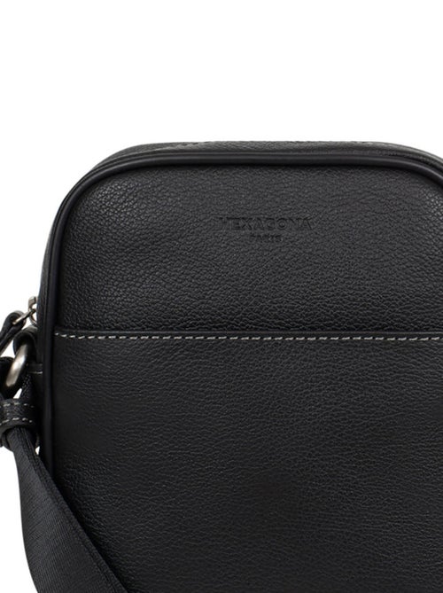 Bolsa - cuero confort hexagona - Kiabi