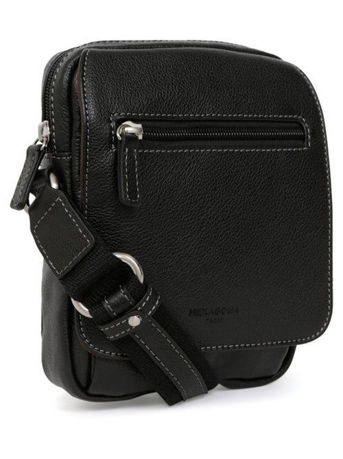 Bolsa - cuero confort hexagona - Kiabi
