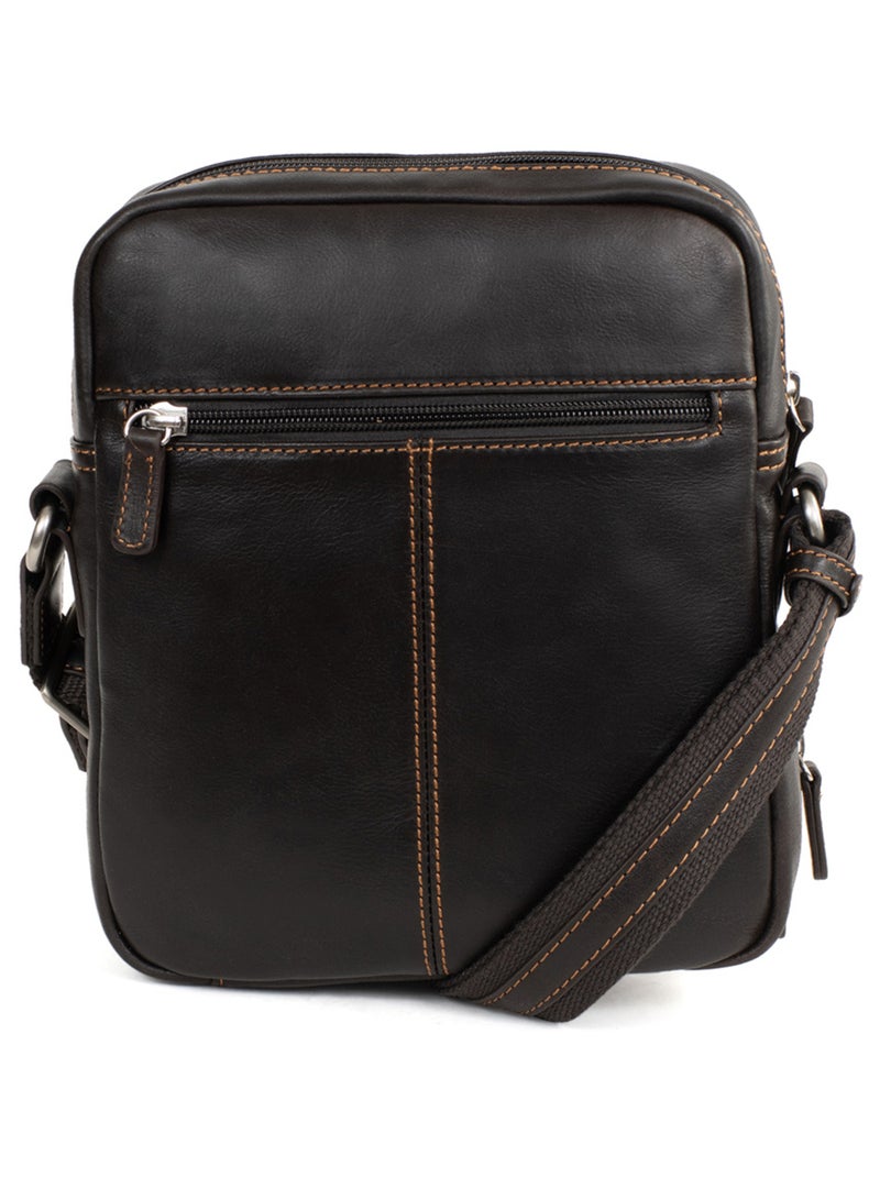 Bolsa - cuero félin hexagona Marrón - Kiabi