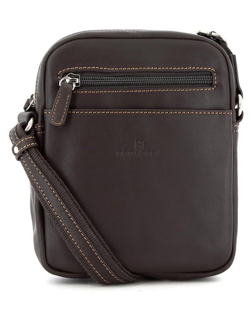 Bolsa - cuero félin hexagona - Kiabi