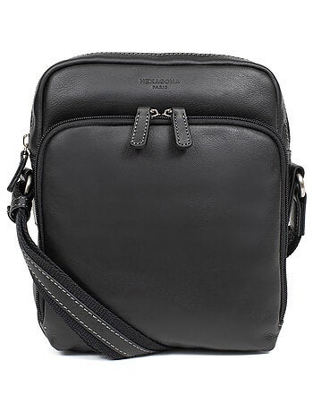 Bolsa - cuero félin hexagona