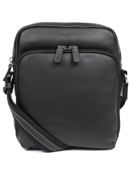 Bolsa - cuero félin hexagona - Kiabi