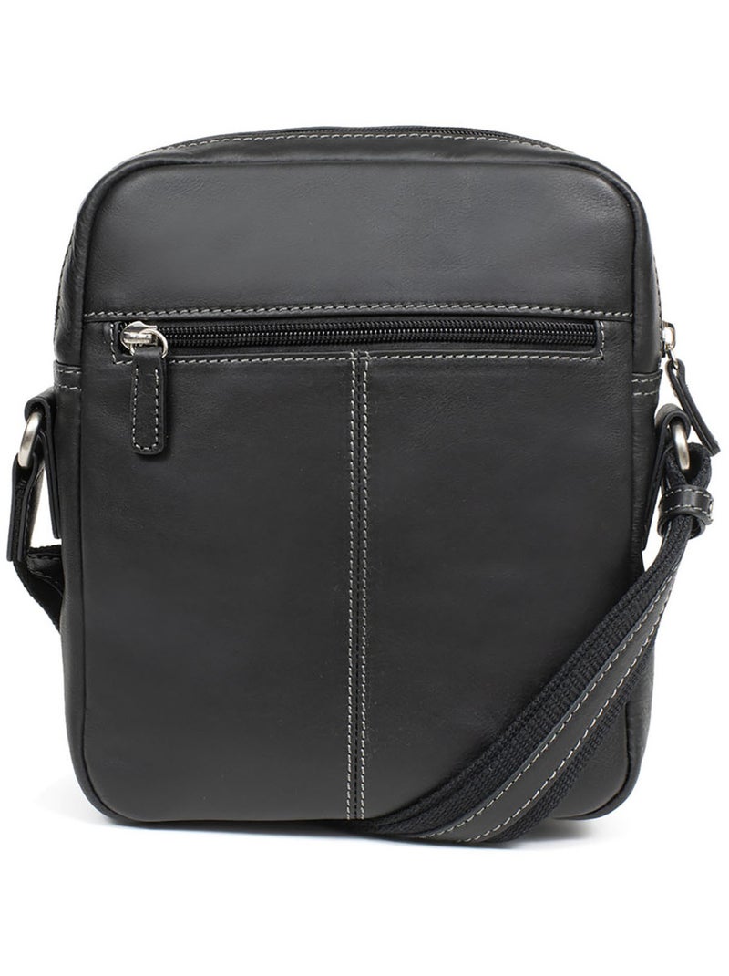 Bolsa - cuero félin hexagona Negro - Kiabi