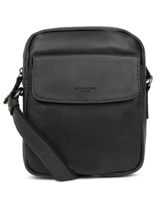 Bolsa - cuero instinct hexagona - Kiabi