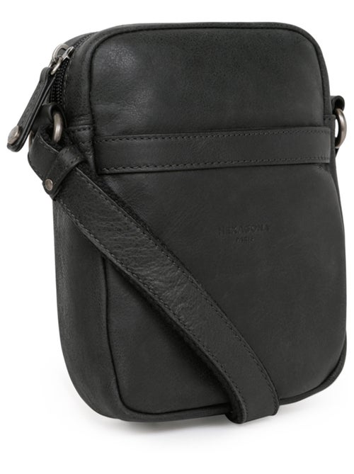 Bolsa - cuero instinct hexagona - Kiabi
