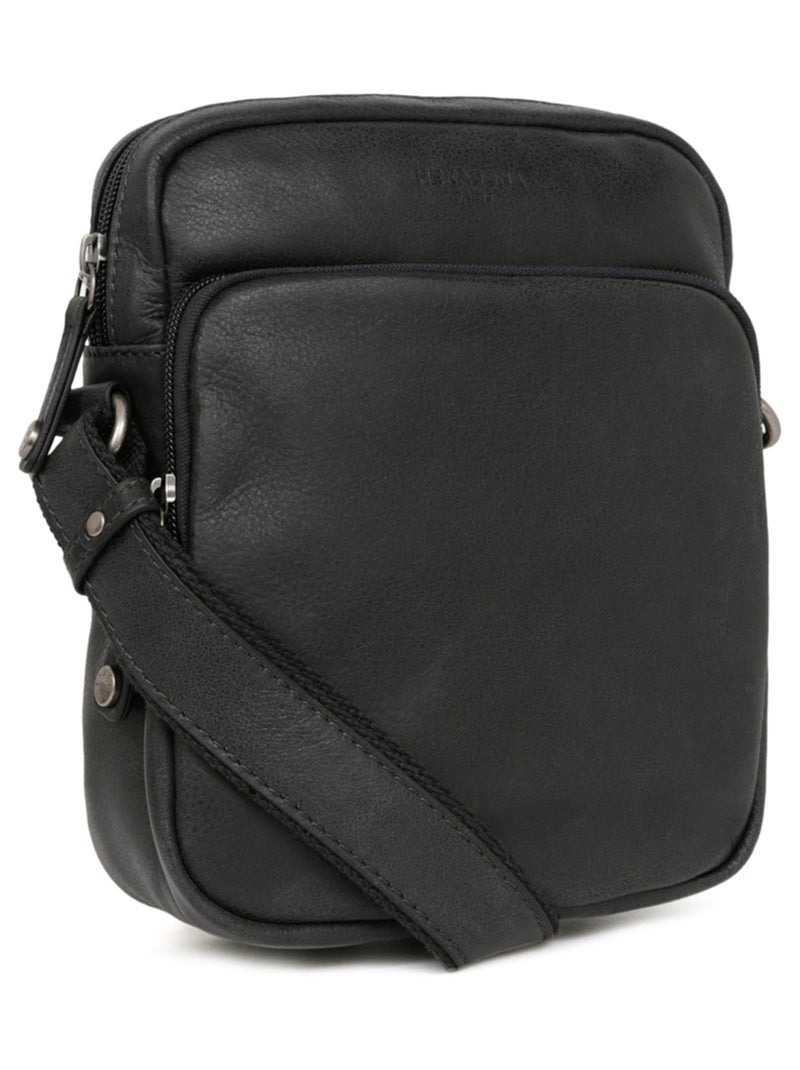 Bolsa - cuero instinct hexagona Negro - Kiabi