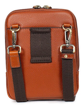 Bolsa - cuero stuart hexagona