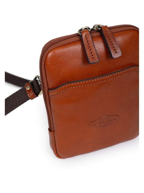 Bolsa - cuero stuart hexagona - Kiabi