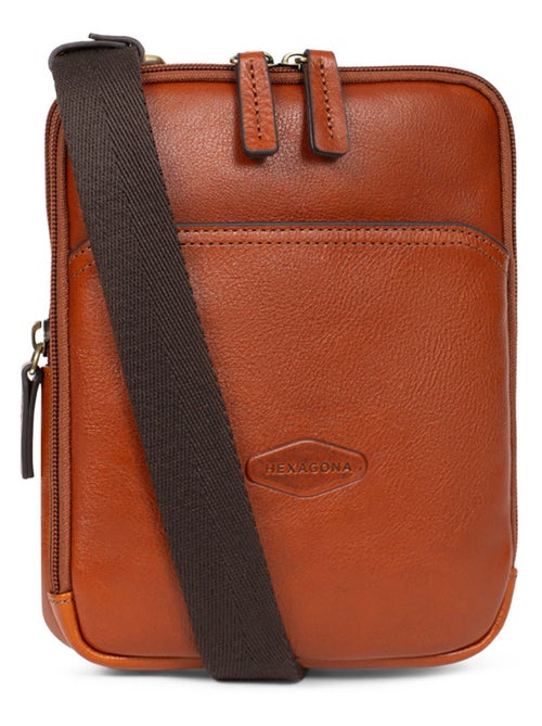 Bolsa - cuero stuart hexagona - Kiabi