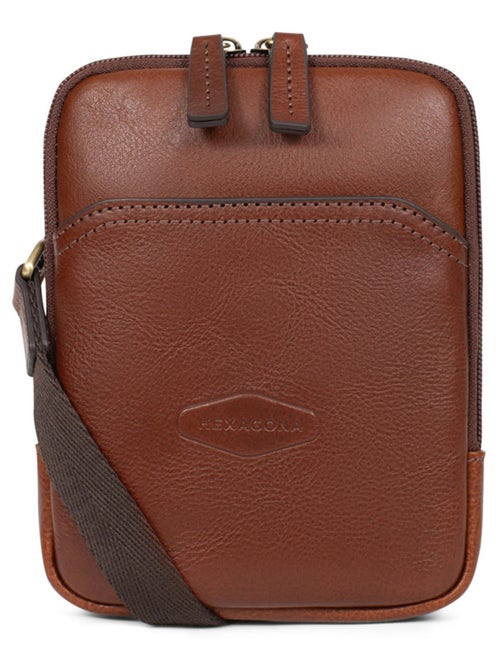 Bolsa - cuero stuart hexagona - Kiabi