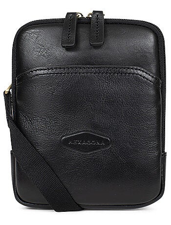 Bolsa - cuero stuart hexagona