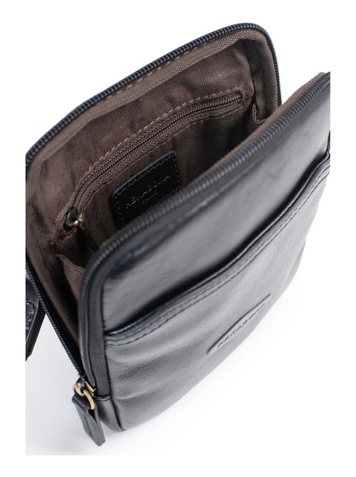 Bolsa - cuero stuart hexagona - Kiabi