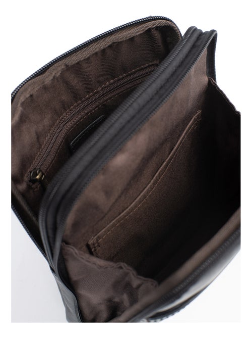 Bolsa - cuero stuart hexagona - Kiabi