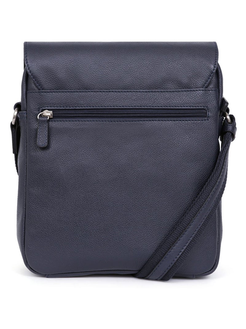 Bolsa - tableta - cuero confort hexagona Azul marino - Kiabi