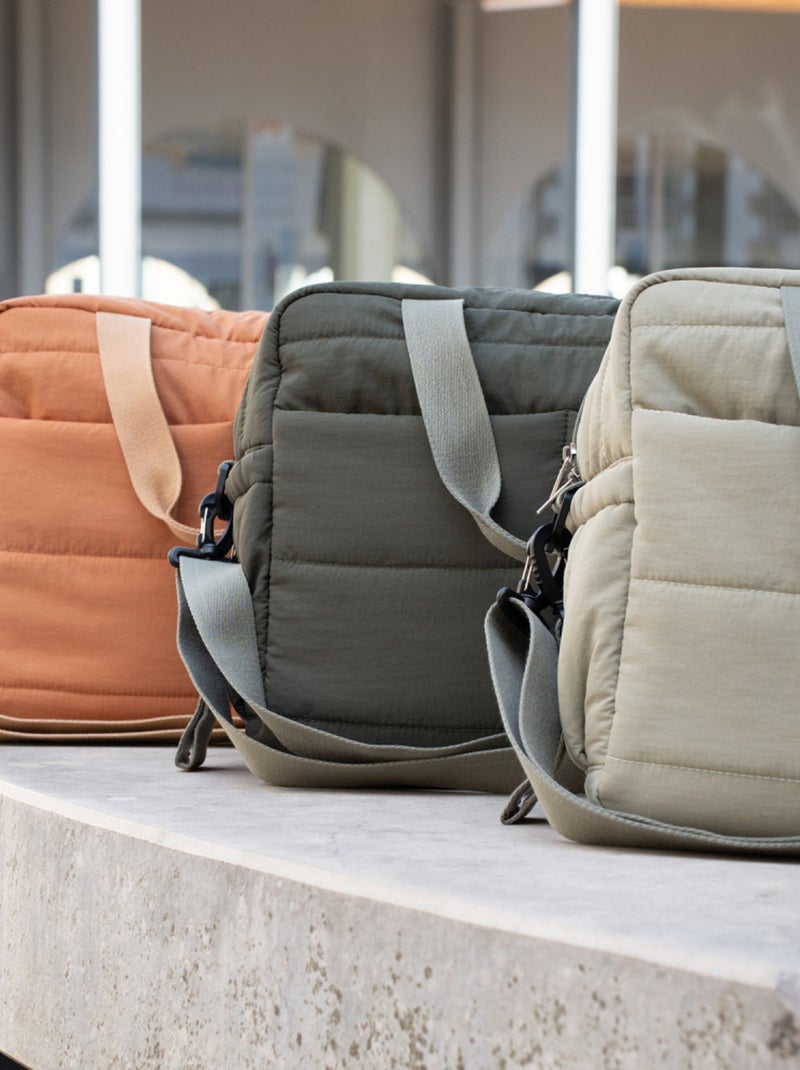 Bolsa cambiador acolchada Thermobaby Plumea 31,5 L con bolsillos isotérmicos Verde - Kiabi