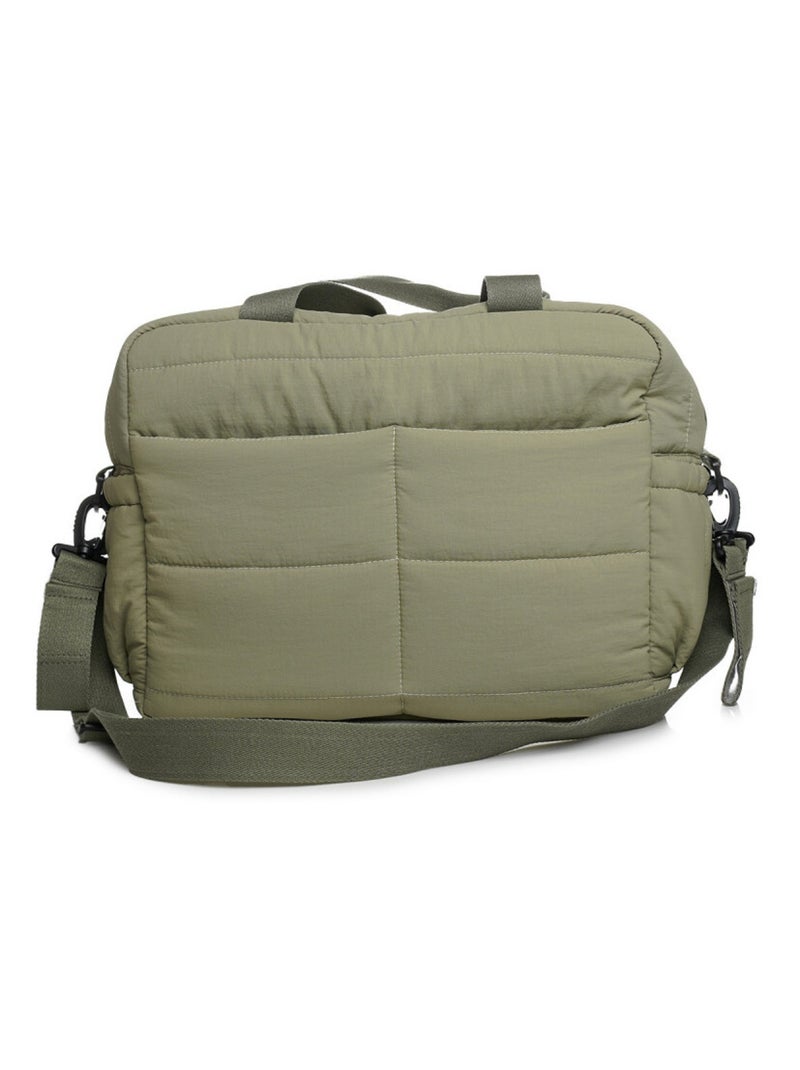 Bolsa cambiador acolchada Thermobaby Plumea 31,5 L con bolsillos isotérmicos Verde - Kiabi