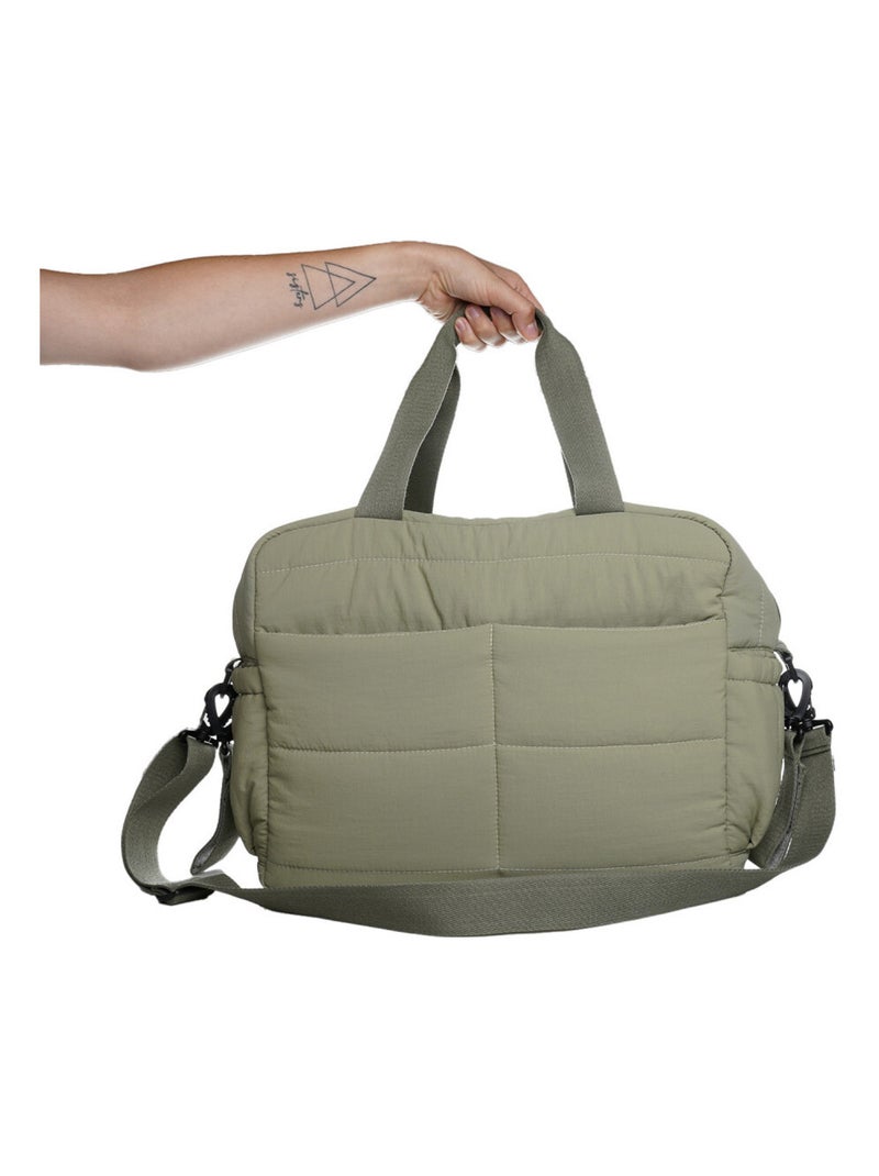 Bolsa cambiador acolchada Thermobaby Plumea 31,5 L con bolsillos isotérmicos Verde - Kiabi