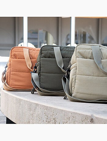 Bolsa cambiador acolchada Thermobaby Plumea 31,5 L con bolsillos isotérmicos