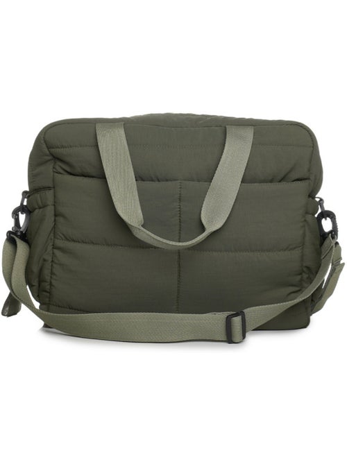 Bolsa cambiador acolchada Thermobaby Pluméa kaki con 3 bolsillos isotérmicos - Kiabi Bolsa cambiador acolchada Thermobaby Pluméa kaki con 3 bolsillos isotérmicos - Kiabi