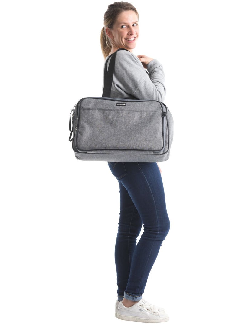 Bolsa cambiador convertible en moisés Nap To Go Negro - Kiabi