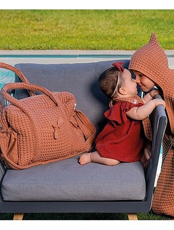 Bolsa cambiador de algodón gofrado - BB&CO