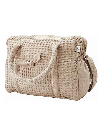 Bolsa cambiador de algodón gofrado | BB&CO