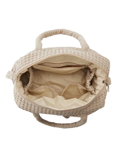 Bolsa cambiador de algodón gofrado | BB&CO - Kiabi