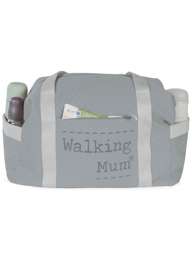 Bolsa cambiador xl bebé poliéster reciclado | Walking Mum Gris - Kiabi