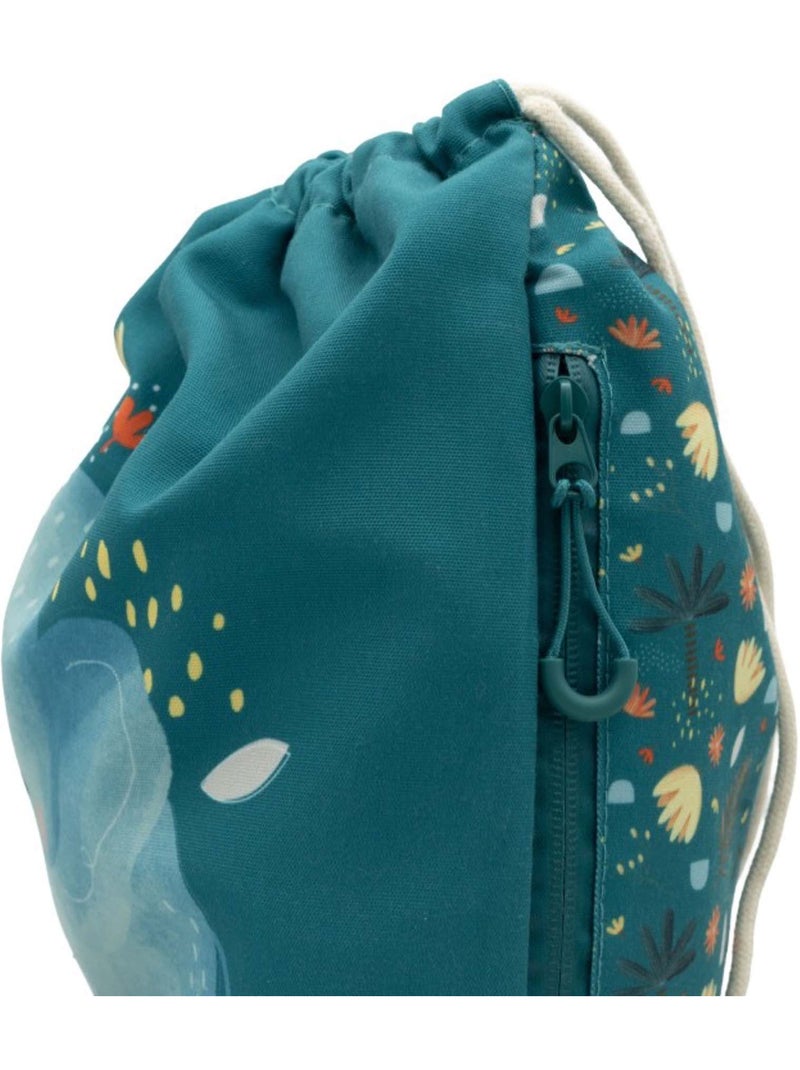 Bolsa con cordón impermeable para niños | sassi junior Azul - Kiabi